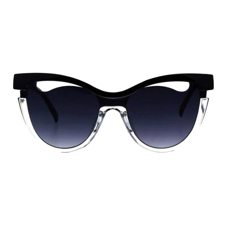 Womens Designer Style Sunglasses Unique Cutout Butterfly Frame UV 400