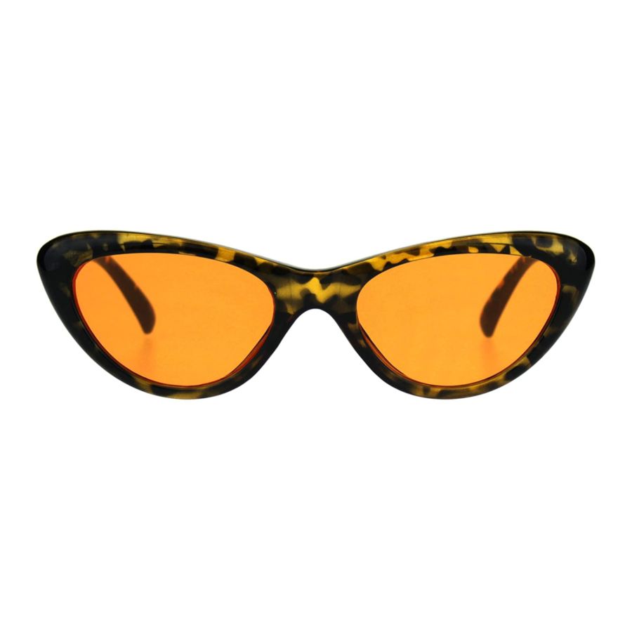 Womens Low Cateye Sunglasses Vintage Lollita Fashion Shades UV 400