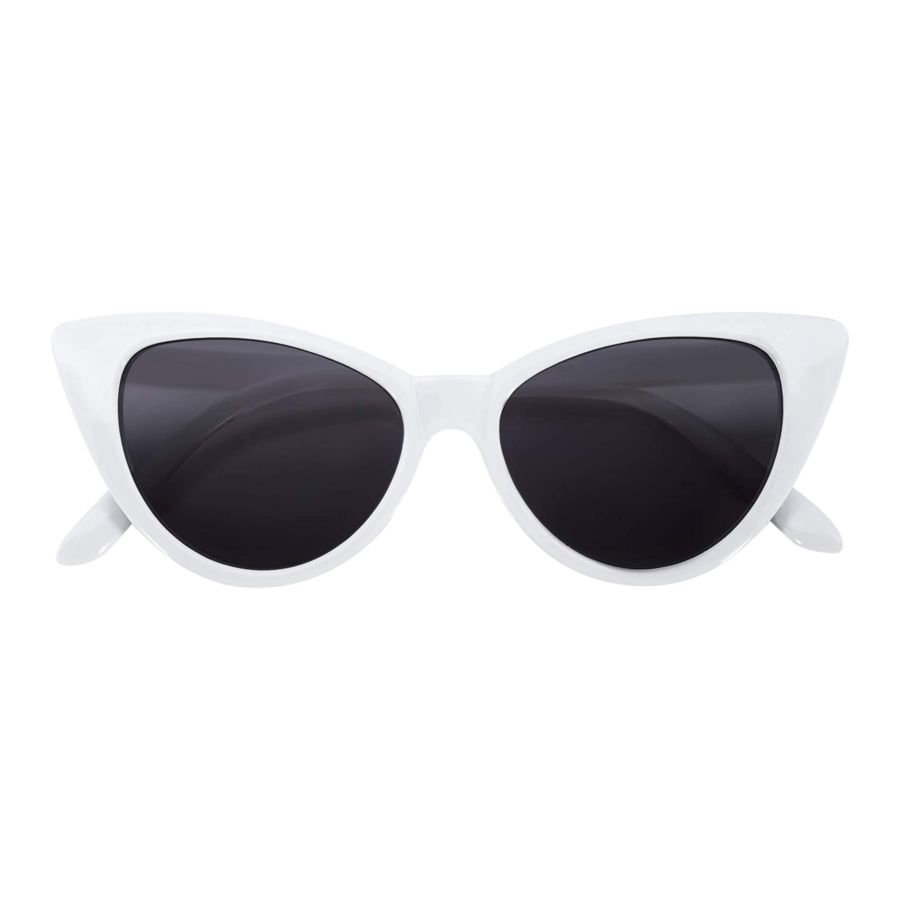 OWO Cateye Sunglasses for Women Classic Vintage High Pointed Winged Retro Design