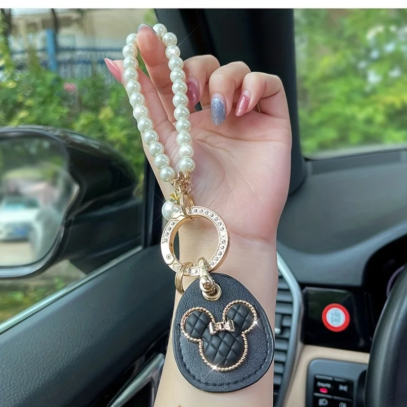 Beaded Keychain (Gold Edges)