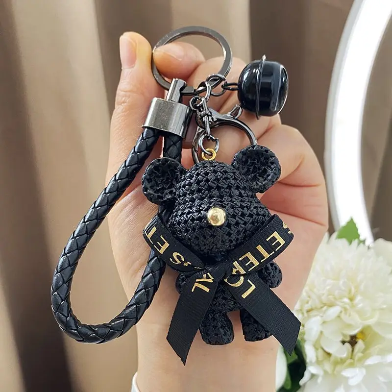 Bear Keychain (Gold Edges)